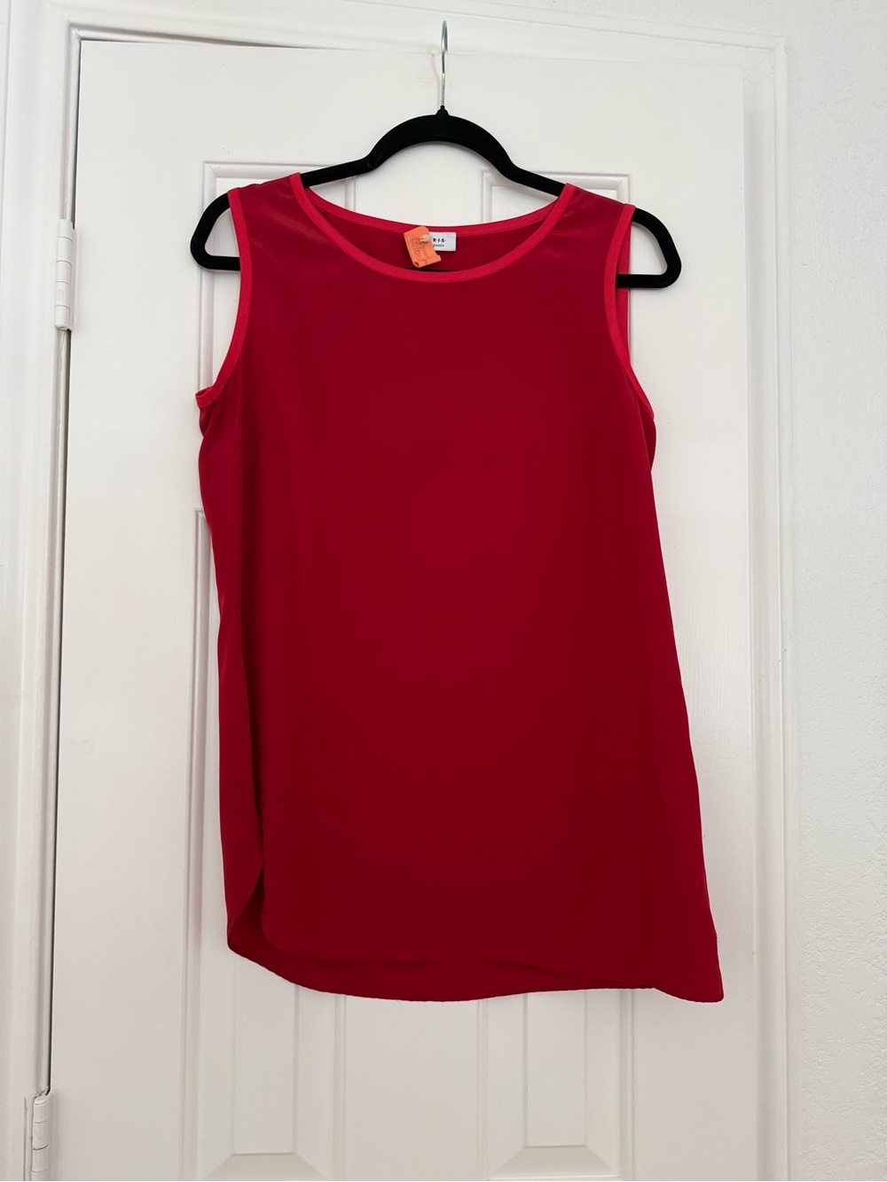 Akris Punto Mulberry Silk Red Blouse Size 8